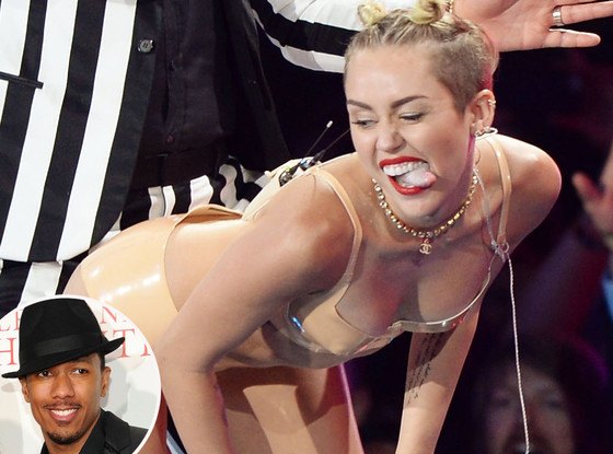 Miley Cyrus, Nick Cannon, Twerking, VMA Miley Cyrus, Nick Cannon, Twerking, VMA